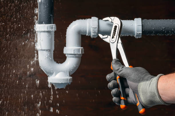 Professional Water Line Repair technician working in Brandy Station, VA